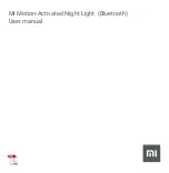 Предварительный просмотр 1 страницы Xiaomi Mi Motion User Manual