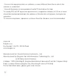 Предварительный просмотр 13 страницы Xiaomi Mi Motion User Manual