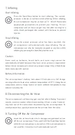 Preview for 8 page of Xiaomi Mi Portable Electric Air Compressor Manual