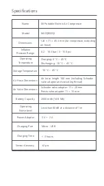 Preview for 11 page of Xiaomi Mi Portable Electric Air Compressor Manual