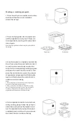 Предварительный просмотр 5 страницы Xiaomi Mi Smart Air Fryer User Manual