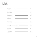 Preview for 3 page of Xiaomi Mi Smart Fan User Manual