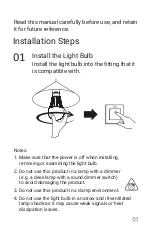 Preview for 2 page of Xiaomi Mi Smart LED Bulb User Manual