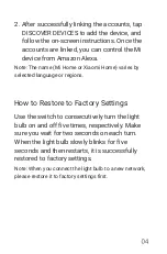 Preview for 5 page of Xiaomi Mi Smart LED Bulb User Manual
