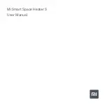 Xiaomi Mi Smart Space Heater S User Manual preview