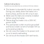 Preview for 2 page of Xiaomi Mi Smart Space Heater S User Manual