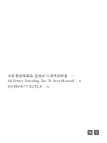 Xiaomi Mi Smart Standing Fan 1X User Manual preview
