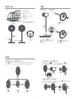 Предварительный просмотр 3 страницы Xiaomi Mi Smart Standing Fan 1X User Manual