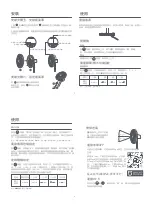 Предварительный просмотр 4 страницы Xiaomi Mi Smart Standing Fan 1X User Manual