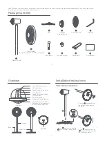Preview for 8 page of Xiaomi Mi Smart Standing Fan 1X User Manual