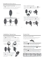 Preview for 9 page of Xiaomi Mi Smart Standing Fan 1X User Manual