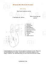 Xiaomi Mi Sport Mini Manual preview