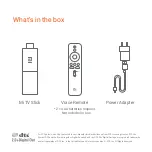 Предварительный просмотр 2 страницы Xiaomi Mi TV Stick Manual