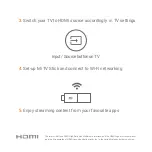 Предварительный просмотр 4 страницы Xiaomi Mi TV Stick Manual