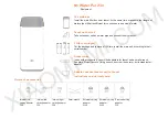Xiaomi Mi Water Purifier Manual предпросмотр