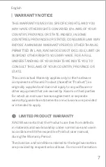 Preview for 9 page of Xiaomi Mi X04G User Manual