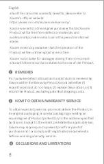 Preview for 10 page of Xiaomi Mi X04G User Manual