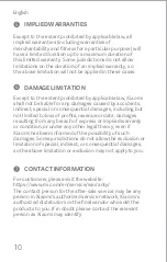 Предварительный просмотр 12 страницы Xiaomi Mi X04G User Manual