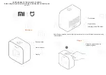 Xiaomi Mijia PM 2.5 User Manual предпросмотр