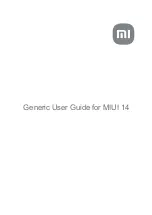 Xiaomi MIUI 14 User Manual preview