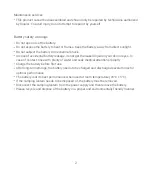 Предварительный просмотр 3 страницы Xiaomi MJLYD001QW Original Instructions Manual