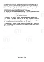 Preview for 4 page of Xiaomi PMA-A10 Series User Manual