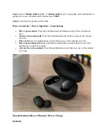 Preview for 5 page of Xiaomi Redmi AirDots 2 Manual