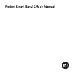 Xiaomi Redmi Smart Band 2 User Manual предпросмотр