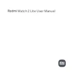 Xiaomi Redmi Watch 2 Lite User Manual preview