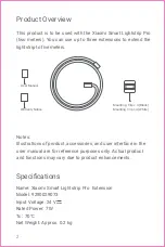 Preview for 3 page of Xiaomi Smart Lightstrip Pro Extension User Manual