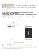 Предварительный просмотр 3 страницы Xiaomi Steel Gun Bluetooth Speaker 2 User Manual