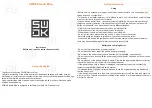 Preview for 1 page of Xiaomi SWDK D260 Instructions