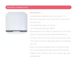 Предварительный просмотр 7 страницы Xiaomi W2 Quick Start Manual