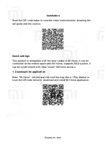 Предварительный просмотр 3 страницы Xiaomi ZNCLDJ11LM User Manual