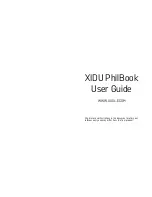 XIDU PhilBook User Manual preview