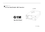 XIEGU G1M Operation Manual preview