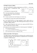 Предварительный просмотр 17 страницы XIEGU G90S Manual