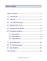 Preview for 4 page of Xilica Audio Design DCP-3060 User Manual