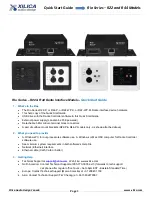 Preview for 1 page of Xilica Audio Design RIO R22 Quick Start Manual