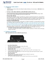 Preview for 3 page of Xilica Audio Design RIO R22 Quick Start Manual