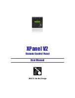 Xilica Audio Design XPanel V2 User Manual preview