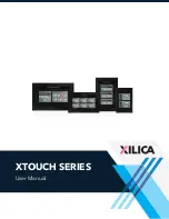 Xilica Audio Design XTouch Series User Manual preview