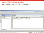 Preview for 39 page of Xilinx AC701 Si570 Programming