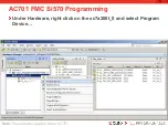 Preview for 51 page of Xilinx AC701 Si570 Programming