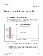 Preview for 16 page of Xilinx LogiCORE IP Video In to AXI4-Stream v1.0 Product Manual