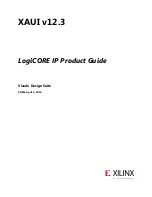 Xilinx LogiCORE IP Product Manual preview