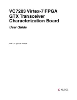 Xilinx VC7203 User Manual предпросмотр