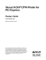 Xilinx Versal ACAP CPM4 Product Manual preview