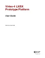 Xilinx Virtex-4 LX Prototype Platform User Manual preview