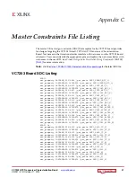 Предварительный просмотр 51 страницы Xilinx Virtex-7 VC7203 User Manual